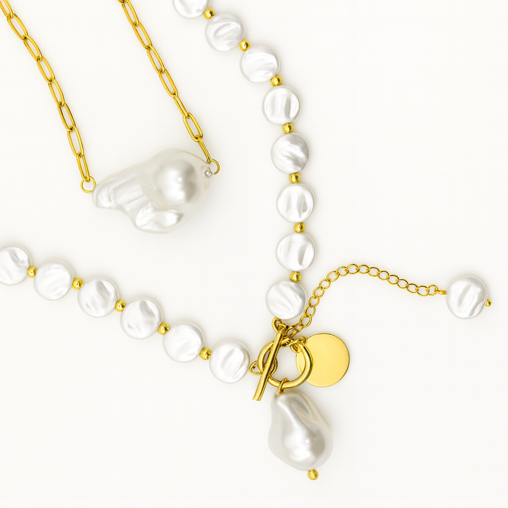Lustrous Harmony Pearl Necklace