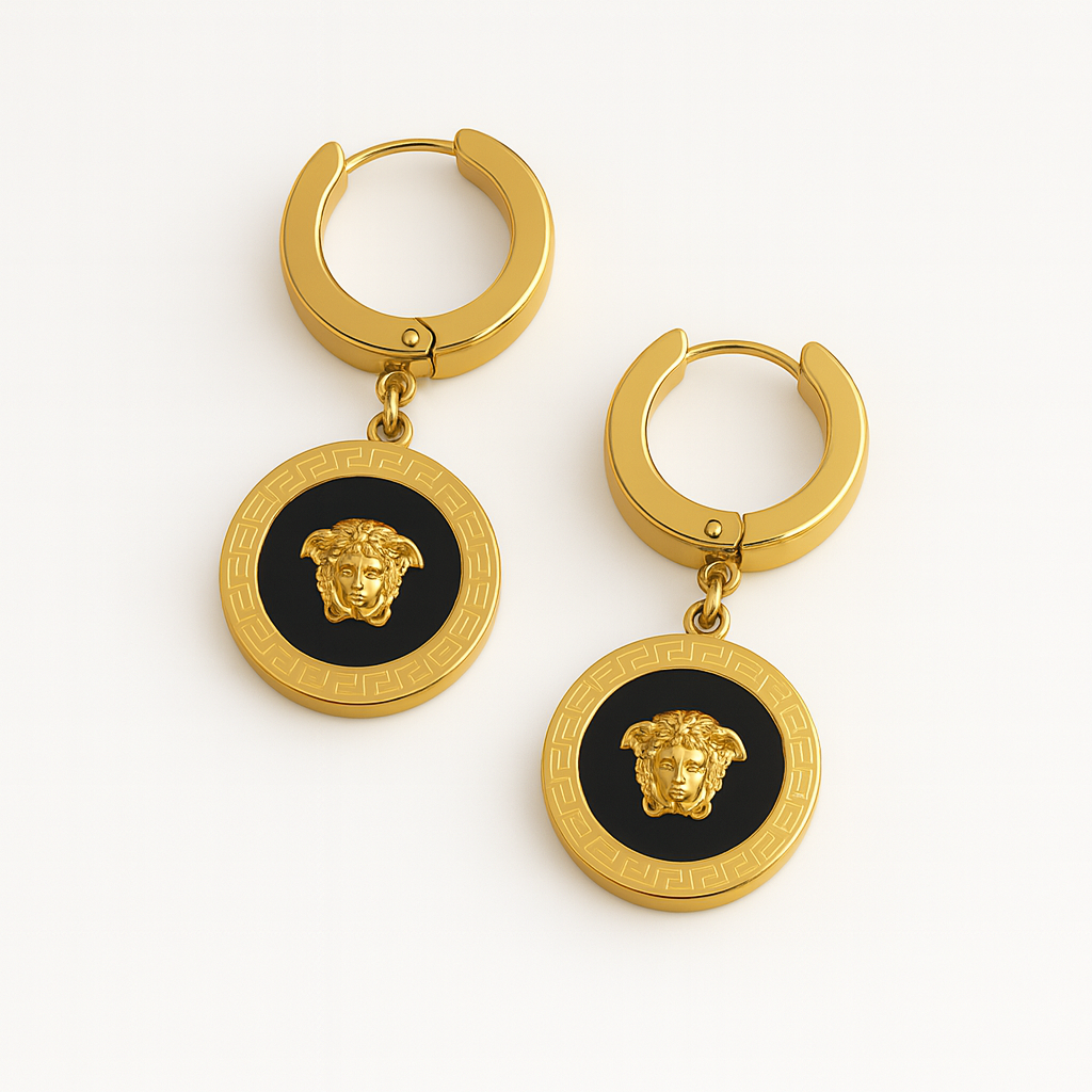 Medusa Dangle Earrings