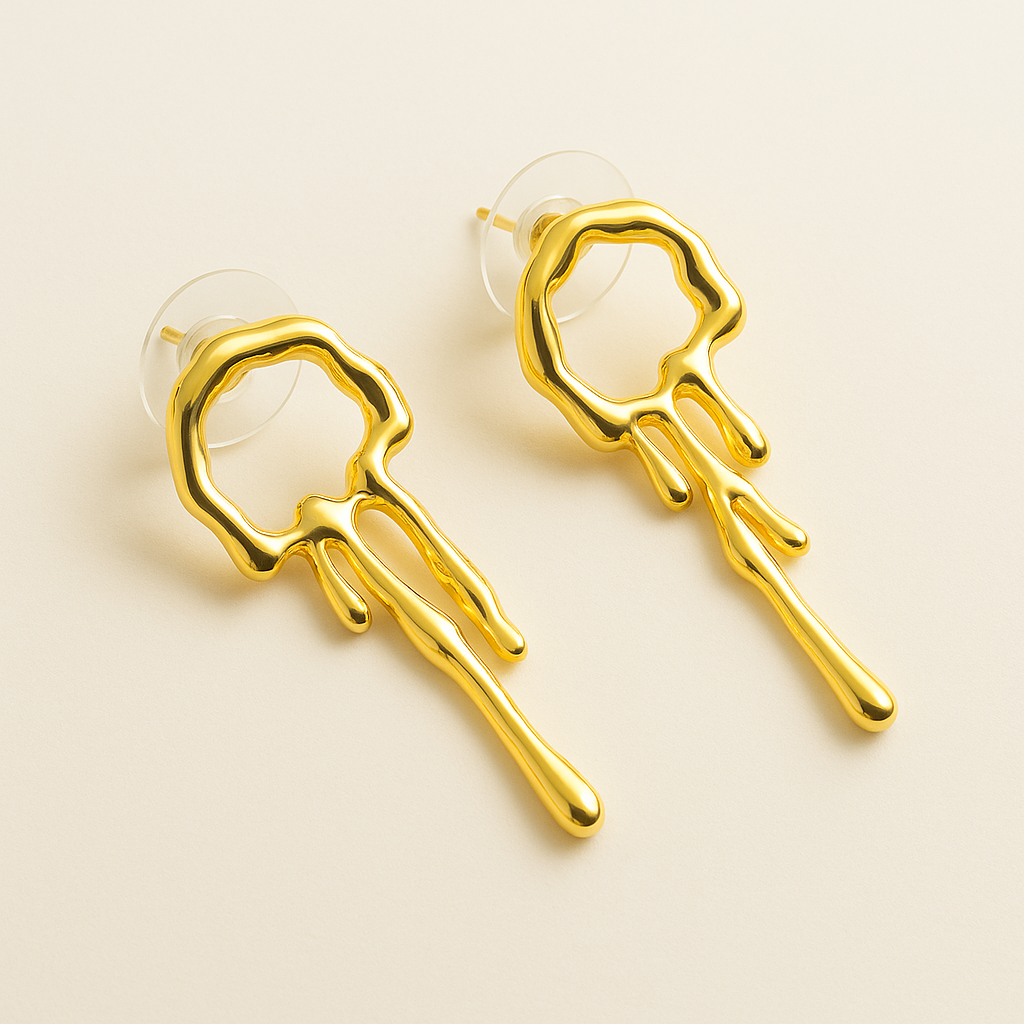 Abstract Dangle Earrings