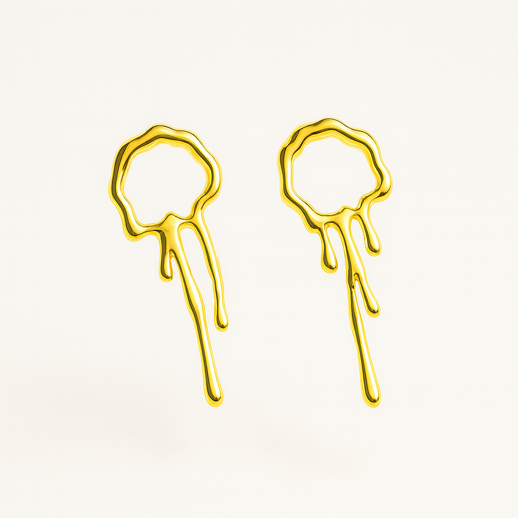 Abstract Dangle Earrings