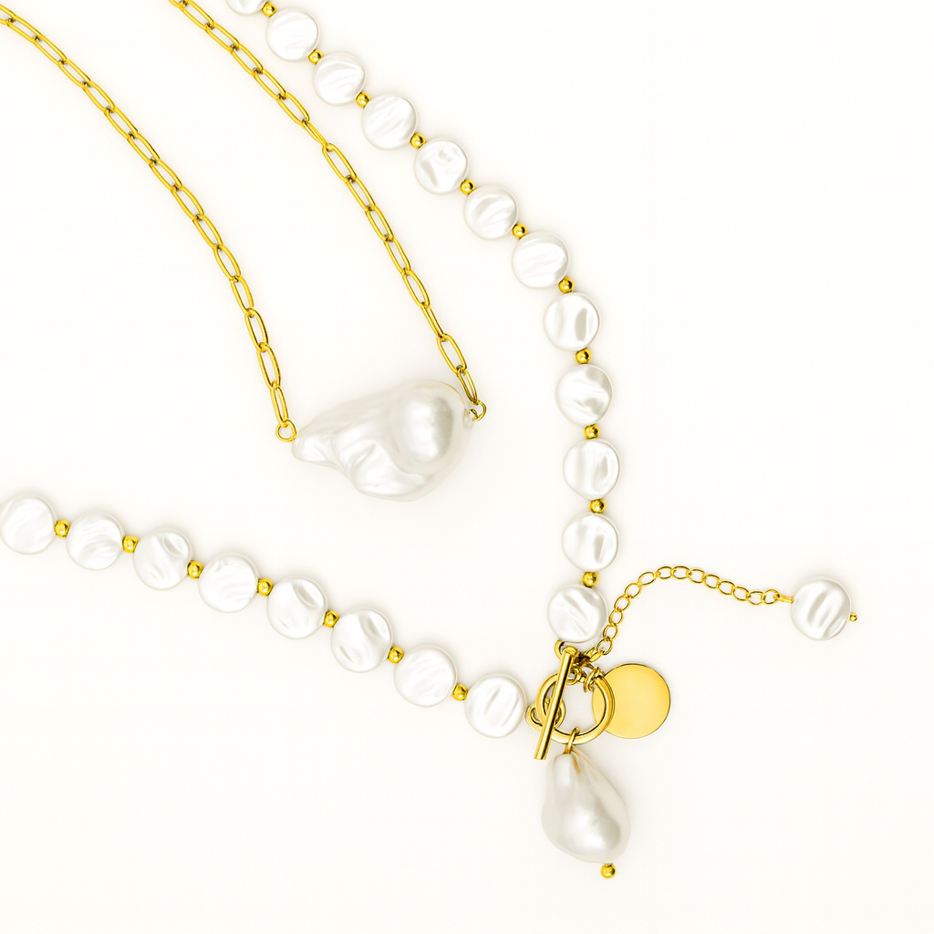 Lustrous Harmony Pearl Necklace