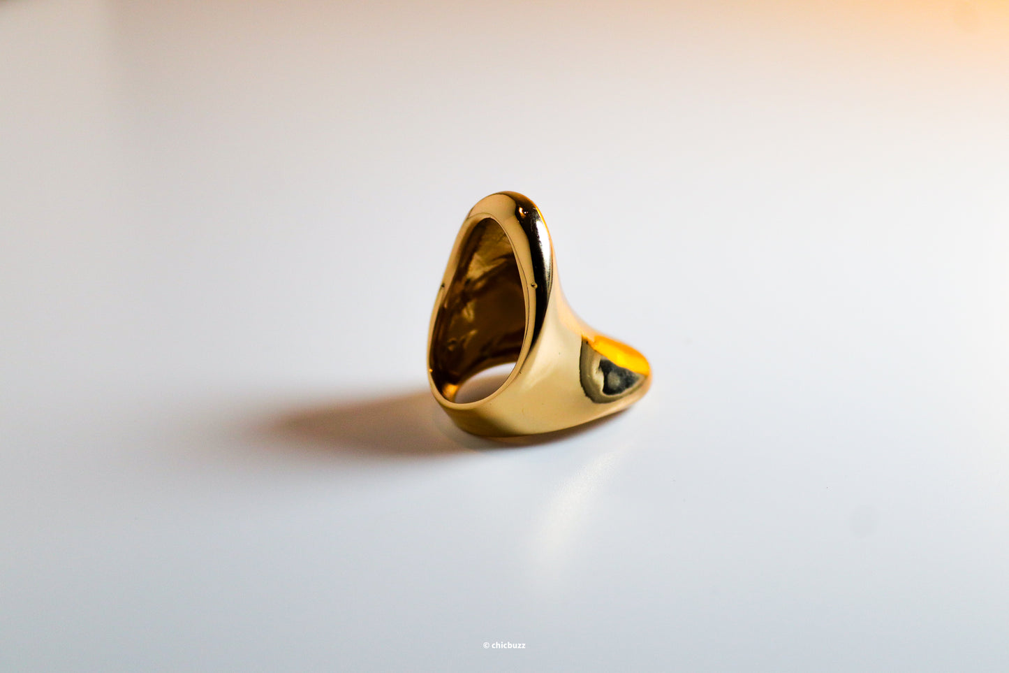 Chunky Gold Statement Ring