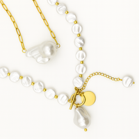 Lustrous Harmony Pearl Necklace