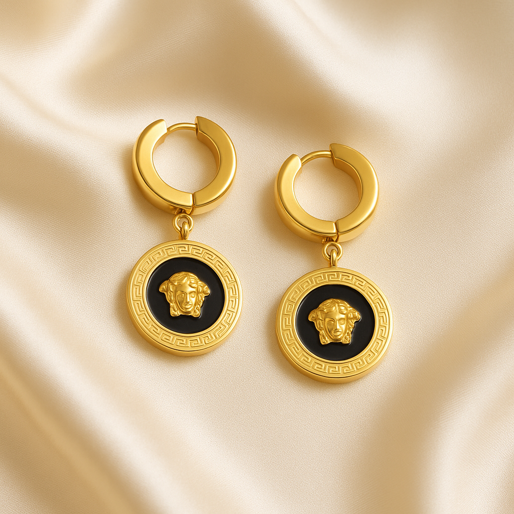 Medusa Dangle Earrings