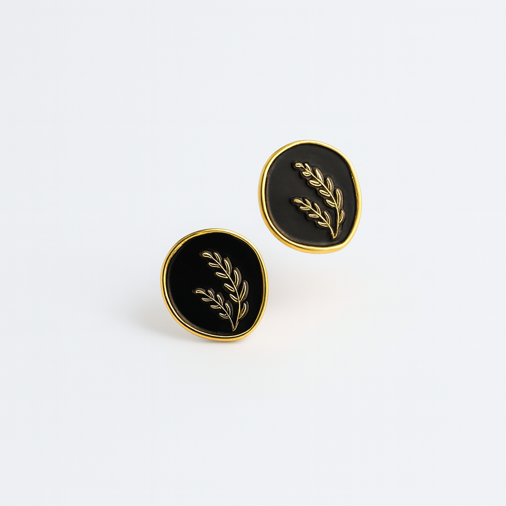 Wheat Ear Stud Earrings