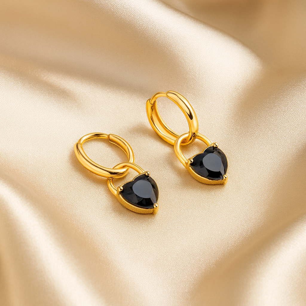 Oval Link Dangle Earrings