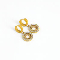 Dangle Hoop Earrings