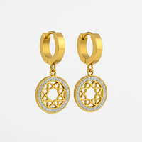 Dangle Hoop Earrings