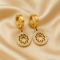 Dangle Hoop Earrings