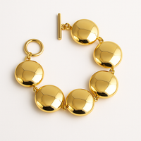 Luminous Disc Link Bracelet