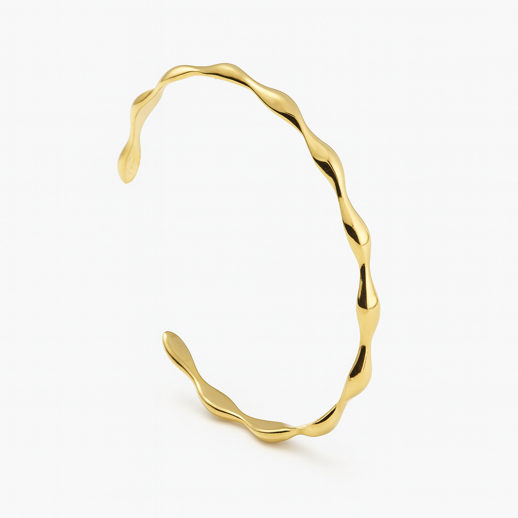 Sculptural Cuff Bracelet