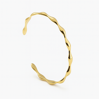 Sculptural Cuff Bracelet