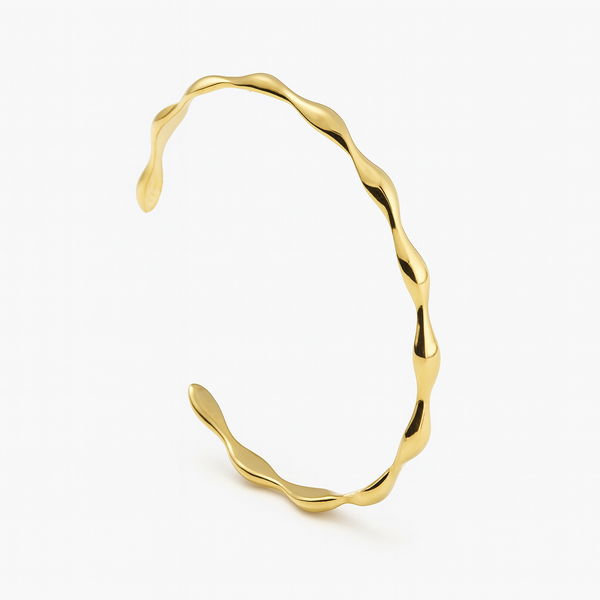 Sculptural Cuff Bracelet