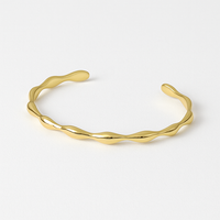 Sculptural Cuff Bracelet