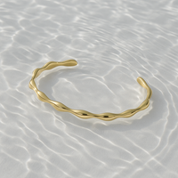 Sculptural Cuff Bracelet