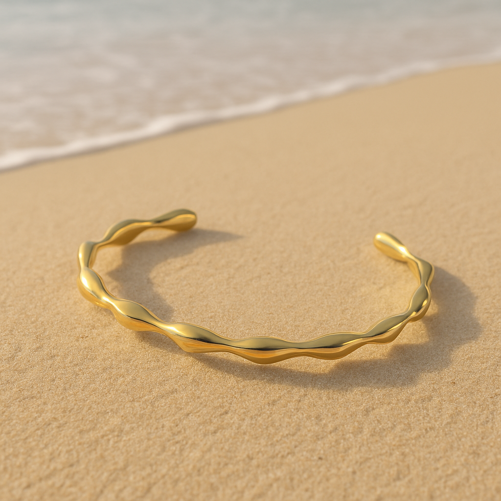 Sculptural Cuff Bracelet