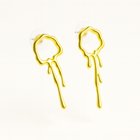 Abstract Dangle Earrings