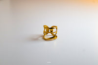 golden maze ring