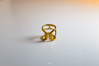 golden maze ring