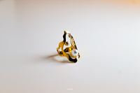 gilded wave ring