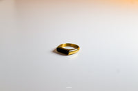 black gold ring