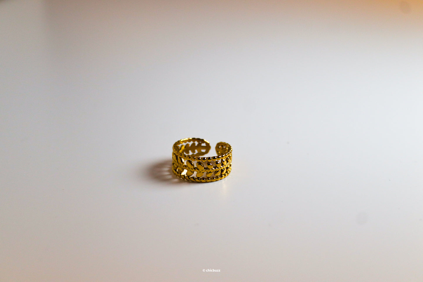 golden lace ring