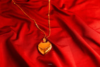 Heart Locket Pendant Necklace